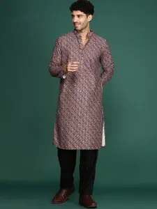 Sangria Bandhani Printed Cotton Straight Kurta
