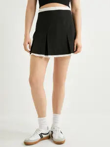 Koton A-Line Pleated Mini Skirt
