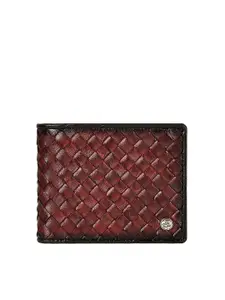 Eske Men Adam Textured Leather Two Fold Wallet