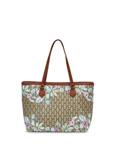 Cavalli Class Geometric Printed Structured Shoulder