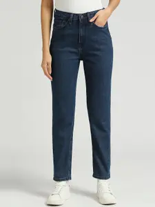 Pepe Jeans Women Relaxed Fit High-Rise Stretchable Jeans