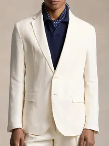 Polo Ralph Lauren Pure Linen Slim-Fit Single Breasted Formal Blazer
