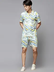 Rigo Printed Shirt & Shorts Co-Ords