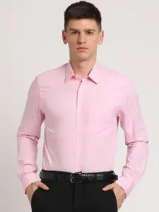 Turtle Standard Slim Fit Opaque Cotton Formal Shirt
