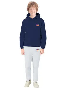 BAESD Boys Printed Graphic Hooded Long Sleeves Pullover Sweatshirt