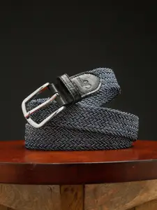 LOUIS STITCH Men Textured Braided Belt