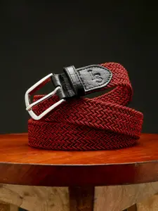 LOUIS STITCH Men Braided Stretchable Belt