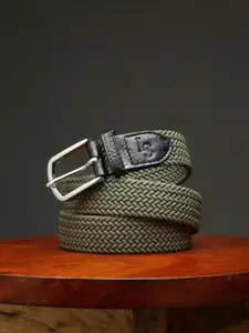 LOUIS STITCH Men Textured Braided Belt