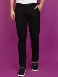 V-Mart Men Slim Fit Twill Cotton Chinos Trousers