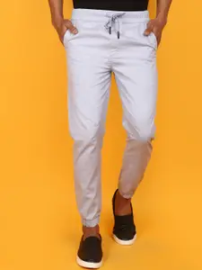 V-Mart Men Mid-Rise Cotton Joggers