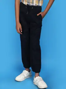 V-Mart Boys Mid-Rise Cotton Joggers
