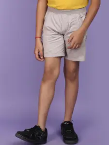 V-Mart Boys Mid-Rise Cotton Shorts