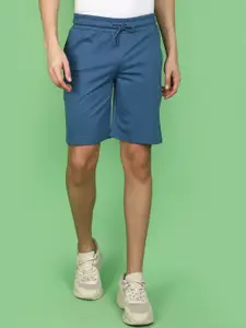 V-Mart Men Mid-Rise Cotton Shorts