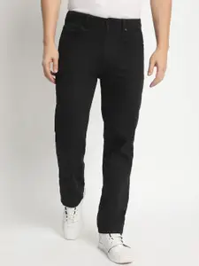 The Roadster Lifestyle Co. Men Relaxed Fit Mid Rise Clean Look Pure Cotton Jeans