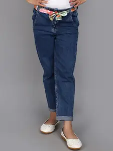 V-Mart Girls Mid Rise Cotton Jeans
