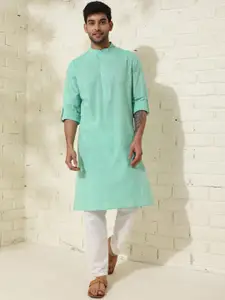 Fabindia Comfort Fit Cotton Straight Kurta