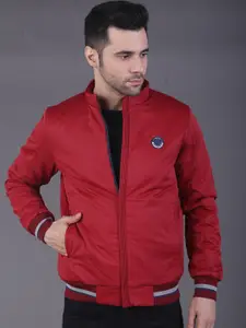 SQUIREHOOD Mock Collar Bomber Jacket