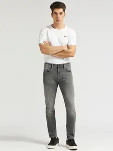 Pepe Jeans Men Gymindigo Chinox Skinny Fit Heavy Fade Stretchable Jeans