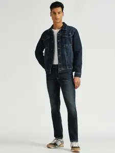 Pepe Jeans Men Vapour Tapered Fit Light Fade Stretchable Jeans