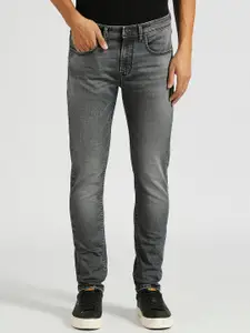 Pepe Jeans Men Gymindigo Chinox Skinny Fit Heavy Fade Stretchable Jeans