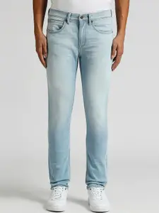 Pepe Jeans Men Gymindigo Chinox Skinny Fit Clean Look Heavy Fade Stretchable Jeans