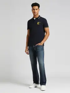 Pepe Jeans Rodrigo Flock Polo Collar Pure Cotton T-shirt