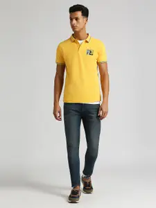 Pepe Jeans Rodrigo Flock Polo Collar Pure Cotton T-shirt