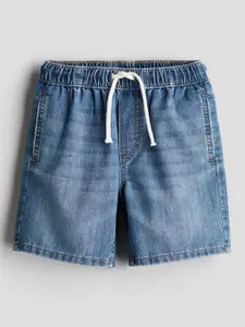 H&M Boys Drawstring Closure Denim Shorts