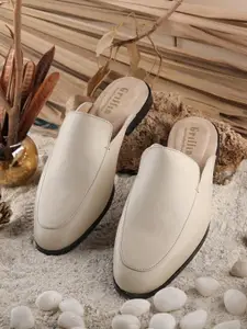 GRIFFIN Men Round Toe Lightweight Mules