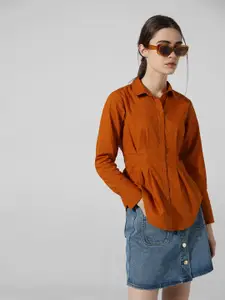 ONLY Women Slim Fit Opaque Casual Shirt