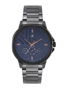 Fastrack Men Bracelet Style Straps Analogue Multi Function Watch 3303NM01