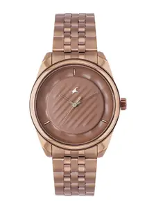 Fastrack Men Morphism Analogue Watch 3300QM01-Brown