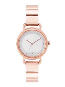 Fastrack Women Pulse 2.0 Bracelet Style Straps Analogue Watch 6221WM02F
