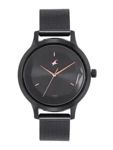 Fastrack Women Slay Stainless Steel Bracelet Style Straps Analogue Watch 6210NM04