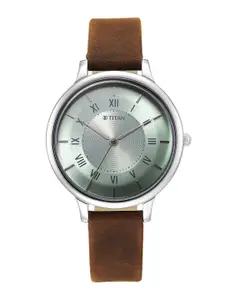 Titan Women Genuine Leather Straps Analogue Watch-2732SL02