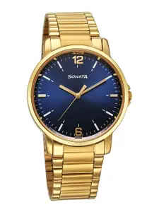 Sonata Men Bracelet Style Straps Analogue Watch 77083YM08