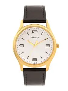 Sonata Men Essen Analogue Watch 77082YL09