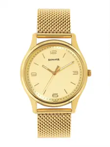 Sonata Men Essen Analogue Watch 77082YM13