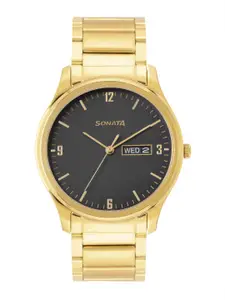 Sonata Men Essen Analogue Watch 77082YM08