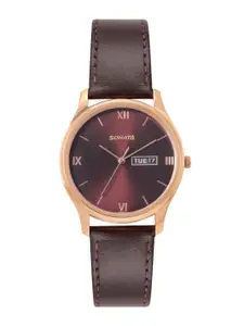 Sonata Men Essen Analogue Watch 77082WL01