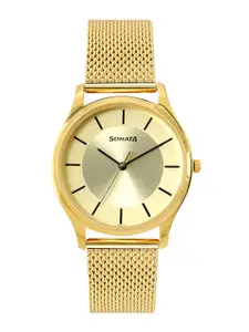 Sonata Men Essen Analogue Watch 77082YM09