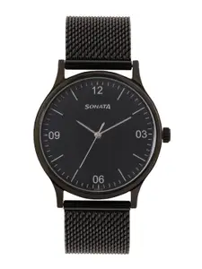 Sonata Men Essen Analogue Watch 77105NM02