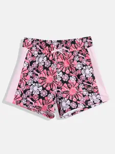 Puma Girls T7 SNFLR Floral Printed Shorts
