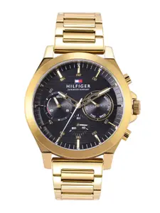 Tommy Hilfiger Men Lance Bracelet Style Analogue Watch TH1710520-Black