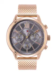 Tommy Hilfiger Men Morrison Braided Analogue Watch TH1710525-Grey