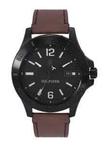 Tommy Hilfiger Men Ryan Leather Straps Analogue Watch TH1710530