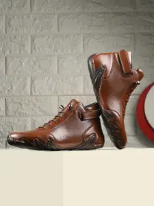 KARADDI Brown Confortable & Lightweight Casual Shoes