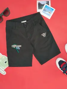 Pantaloons Junior Boys Mid Rise Pure Cotton Shorts