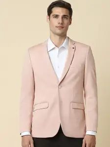 Allen Solly Slim Fit Notched Lapel Collar Single Breasted Blazers