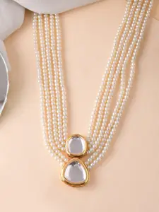 Silvermerc Designs Brass Gold-Plated Necklace